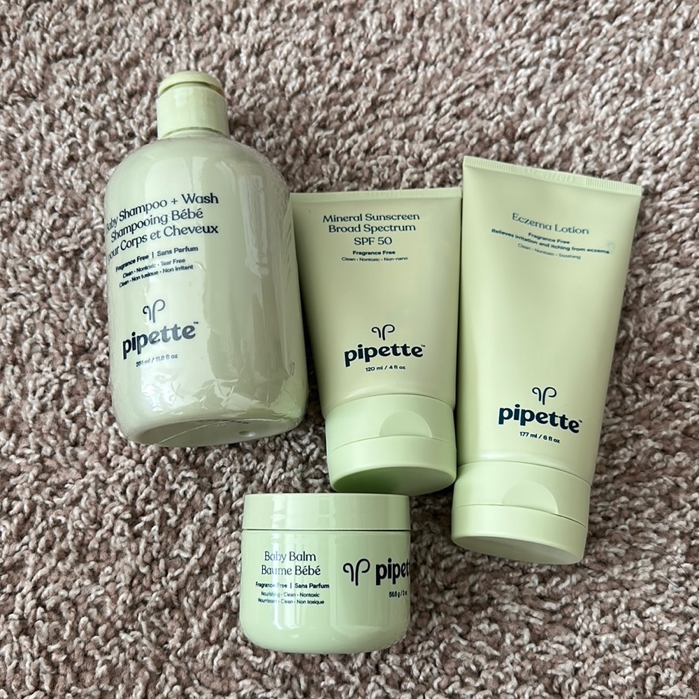 Pipette baby products